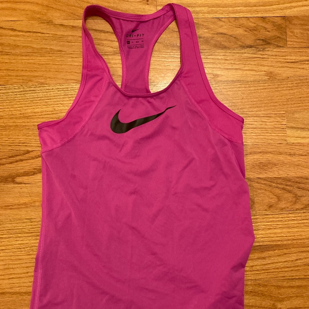 Nike Pink Dry Fit workout Tank